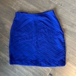 Express Royal Blue Skirt